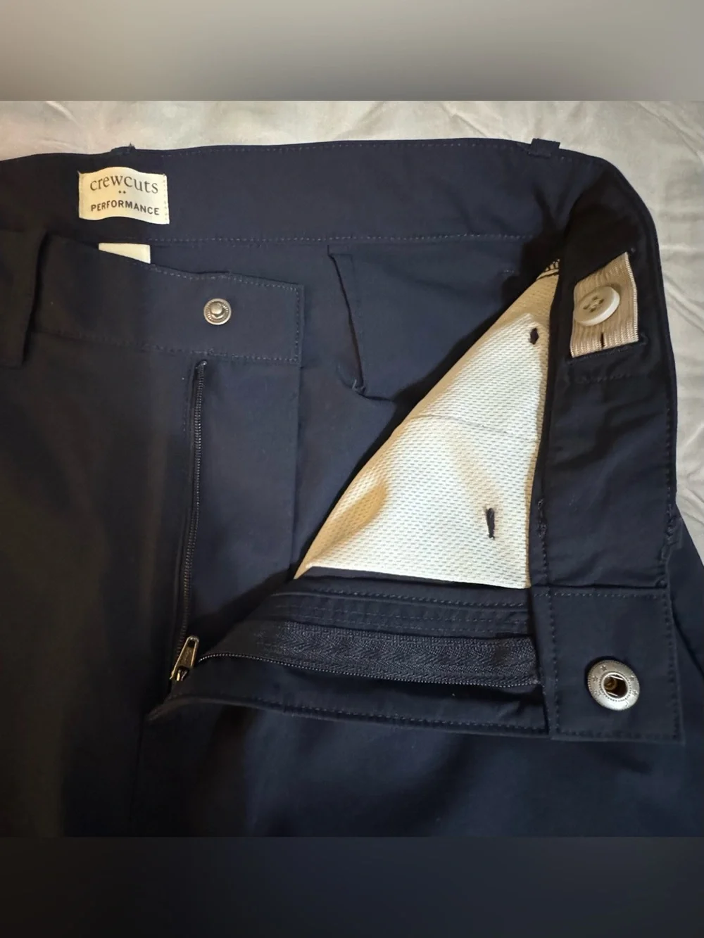 NWOT 2 Pairs - Crewcuts Boys Tech Shorts (14)